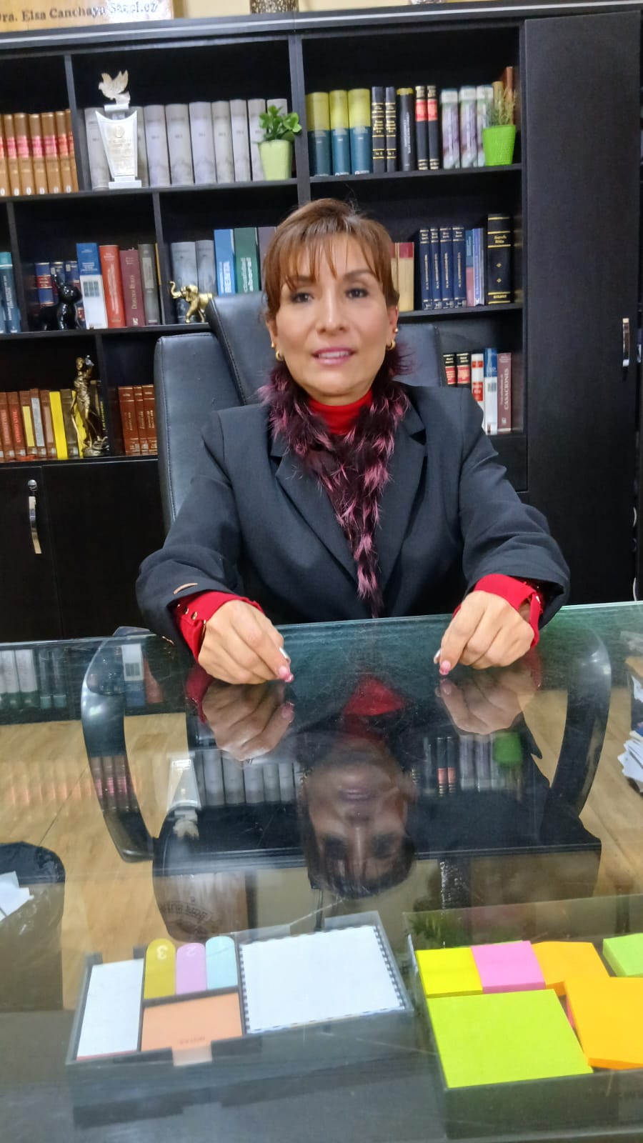 Dra. Elsa Canchaya Sánchez, Notaria Pública de Huancayo